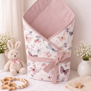 Pólya 3 in 1 - Pillangóliget, Baba - mama, Baba ágynemű, Pólya, Varrás, MESKA