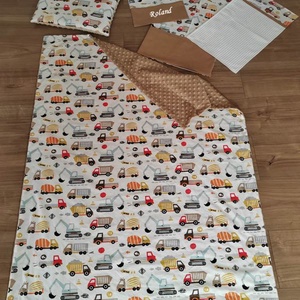 Ovis szett 4 részes -Építkezős álmok - játék & sport - ovis felszerelés - ovis szett - Meska.hu