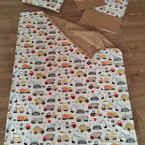 Ovis szett 4 részes -Építkezős álmok - játék & sport - ovis felszerelés - ovis szett - Meska.hu