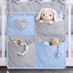 Zsebes tároló - Szürke, kék - Meska.hu