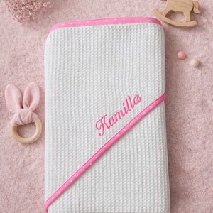 Baba / gyermek fürdőlepedő PRÉMIUM - baba - mama - pelenkázó, babafürdető kellékek - baba törölköző - Meska.hu