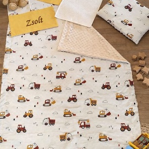 Ovis szett 5 részes - Munkagépes kaland - játék & sport - ovis felszerelés - ovis szett - Meska.hu