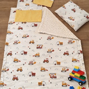 Ovis szett 4 részes - Munkagépes kaland - játék & sport - ovis felszerelés - ovis szett - Meska.hu