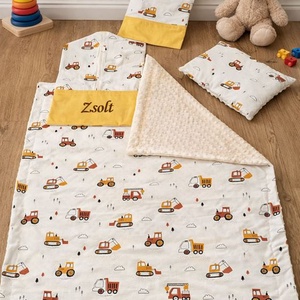 Ovis szett 4 részes - Munkagépes kaland - játék & sport - ovis felszerelés - ovis szett - Meska.hu