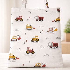 Ovis ágyneműtartó táska - Munkagépes kaland - Meska.hu