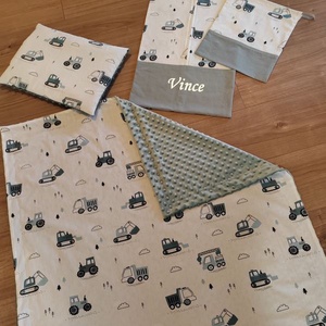 Ovis szett 4 részes - Zsálya építők - játék & sport - ovis felszerelés - ovis szett - Meska.hu