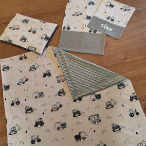 Ovis szett 4 részes - Zsálya építők - játék & sport - ovis felszerelés - ovis szett - Meska.hu