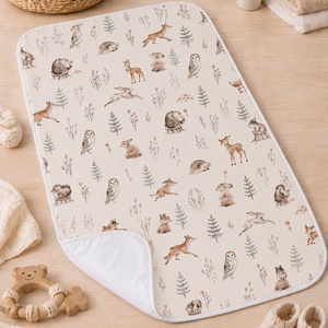 Pelenkázó alátét PRÉMIUM - Mesés erdő, Baba - mama, Pelenkázó, babafürdető kellékek, Pelenkázó alátét, Varrás, MESKA