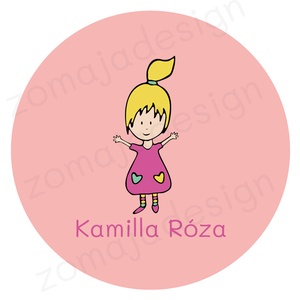 Névre szóló egyedi mágnes, saját fényképből - otthon & életmód - konyhafelszerelés, tálalás - konyhai dekoráció - hűtőmágnes - Meska.hu