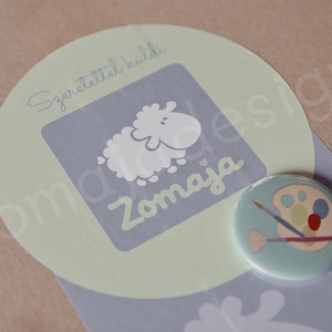 Névre szóló egyedi mágnes, saját fényképből - otthon & életmód - konyhafelszerelés, tálalás - konyhai dekoráció - hűtőmágnes - Meska.hu