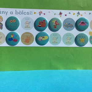 Irány a bölcsi! - Mágnestábla beszoktatáshoz - 2 féle, Játék & Sport, Ovis felszerelés, Egyéb ovis kiegészítő, Fotó, grafika, rajz, illusztráció, MESKA