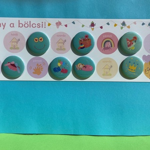 Irány a bölcsi! - Mágnestábla beszoktatáshoz - 2 féle - játék & sport - ovis felszerelés - egyéb ovis kiegészítő - Meska.hu