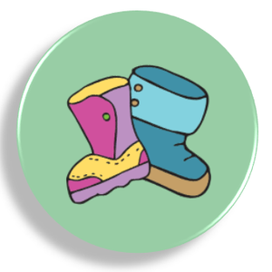 Csízmás mágnes, Otthon & Életmód, Konyhafelszerelés, tálalás, Konyhai dekoráció, Hűtőmágnes, Fotó, grafika, rajz, illusztráció, MESKA