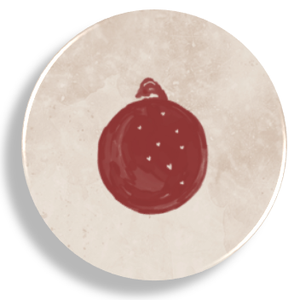 Karácsonyi dísz, díszítés mágnes - Meska.hu