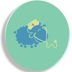 Orvos, doktor, vizsgálat mágnes, Játék & Sport, Készségfejlesztő és Logikai játék, Oktató játékok, Fotó, grafika, rajz, illusztráció, MESKA