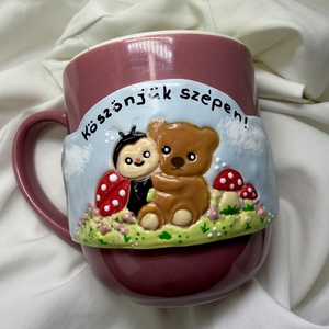 Ovis, bölcsis búcsúztató bögre, kérhető csoportnévvel, óvónéni névvel - Meska.hu