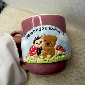 Ovis, bölcsis búcsúztató bögre, kérhető csoportnévvel, óvónéni névvel - otthon & életmód - konyhafelszerelés, tálalás - tálalás - bögre & csésze - Meska.hu