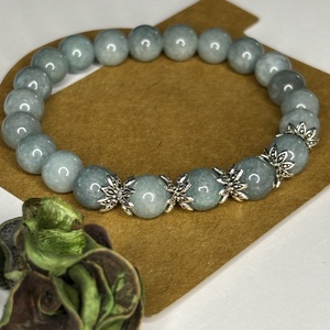 SZERENCSE - Burmai jáde karkötő , Ékszer, Karkötő, Ásványkarkötő, Ékszerkészítés, MESKA