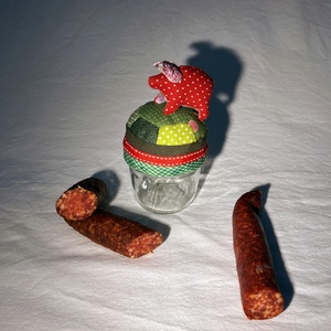 VörösMalac - otthon & életmód - dekoráció - asztal és polc dekoráció - díszüveg - Meska.hu