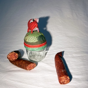 VörösMalac - otthon & életmód - dekoráció - asztal és polc dekoráció - díszüveg - Meska.hu