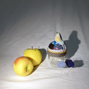 KékMadár - otthon & életmód - dekoráció - asztal és polc dekoráció - díszüveg - Meska.hu