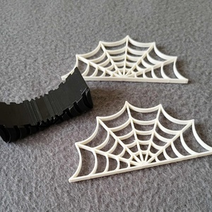 Halloween pókhálós poháralátét tartó, Otthon & Életmód, Dekoráció, Halloween, Halloweeni dekoráció, Mindenmás, Egyedi, 3D nyomtatott poháralátét tartó halloween hangulatban!
Tökéletes választás őszi dekorációna..., MESKA