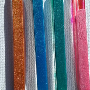 Epoxy kék csillogó toll - otthon & életmód - papír, írószer - ceruza & toll - Meska.hu