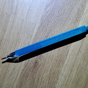 Epoxy kék csillogó toll, Otthon & Életmód, Papír, írószer, Ceruza & Toll, Mindenmás, MESKA