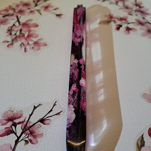 Epoxy toll lila-rózsaszín árnyalatokkal - otthon & életmód - papír, írószer - ceruza & toll - Meska.hu