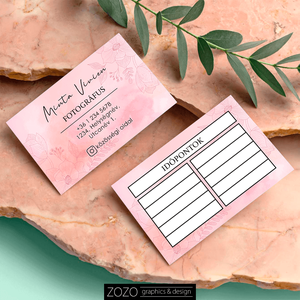 Névjegykártya időpontkártya hűségkártya termékkártya köszönőkártya watercolor pink reklám marketing  arculat dizájn, Otthon & Életmód, Papír, írószer, Ajándékozás kellékei, Ajándékkísérő, Fotó, grafika, rajz, illusztráció, MESKA