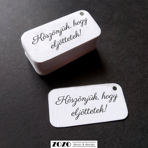 Esküvői biléta - egyedi pálinkás üvegre ajándékra köszönetajándék személyre szabott meglepetés házasság zsinóros kötöző - esküvő - emlék & ajándék - köszönőajándék - Meska.hu