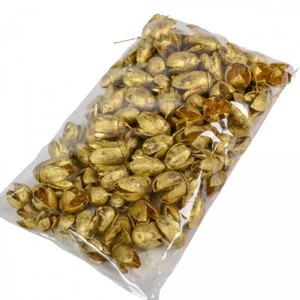 Bakuli 19 dkg - metál világos arany, Kellékek & szerszámok, Dekorációs kellékek, Termések, terméscsomagok, , MESKA