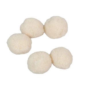 2 cm-es kashmir golyó 10 db-os kiszerelés - krém, Kellékek & szerszámok, Dekorációs kellékek, Egyéb kellékek, , MESKA