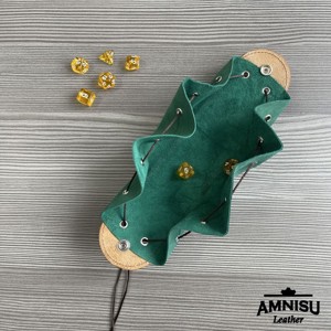 2in1 szütyő és kockatálca - Solem - játék & sport - táblajáték és kártyajáték - társasjátékok - dobókocka - Meska.hu