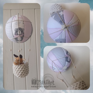 Hőlégballon gyerekszoba dekoráció  - otthon & életmód - dekoráció - Meska.hu