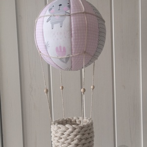 Hőlégballon gyerekszoba dekoráció  - otthon & életmód - dekoráció - Meska.hu