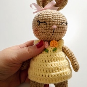 Nyuszi , Játék & Sport, Plüssállat & Játékfigura, Nyuszi, Horgolás, MESKA