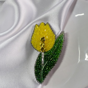 Tulipán bross - Meska.hu