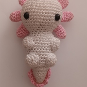Horgolt Axolotl - Meska.hu