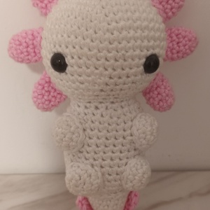 Horgolt Axolotl - Meska.hu