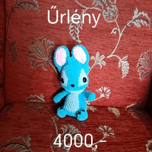 Horgolt űrlény, Játék & Sport, Plüssállat & Játékfigura, Más figura, Horgolás, MESKA