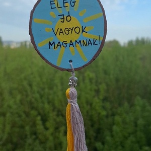 Pozitív Üzenetek dísz - otthon & életmód - dekoráció - fali és függő dekoráció - függődísz - Meska.hu