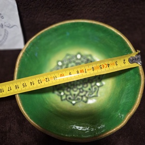 Mandala mintás ékszertartó, tálka, mécsestartó - ékszer - ékszertartó - ékszertartó tál - Meska.hu