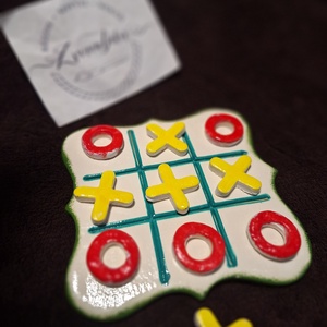 Amőba játék, Játék & Sport, Készségfejlesztő és Logikai játék, Logikai játékok, Kerámia, Agyagozás, MESKA