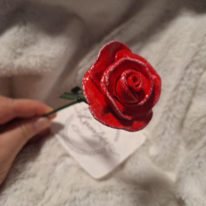 Kerámia virág - otthon & életmód - virágdekoráció - virágok - szálas virág - Meska.hu