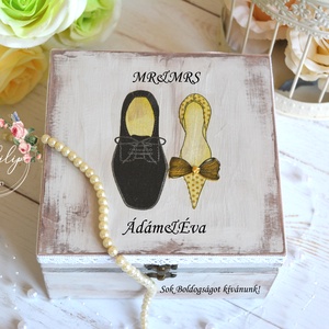 Mr és Mrs egyedi ajándék -  - Meska.hu