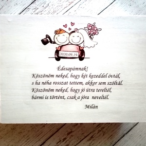 Apa szülőköszöntő szöveges - esküvő - emlék & ajándék - szülőköszöntő ajándék - Meska.hu