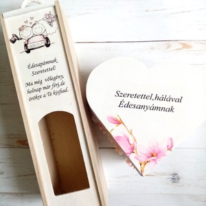 Ma még Menyasszony, vőlegény garnitűra - esküvő - emlék & ajándék - szülőköszöntő ajándék - Meska.hu