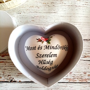 Motivációs szív - otthon & életmód - dekoráció - Meska.hu