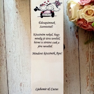 Apa szülőköszöntó - esküvő - emlék & ajándék - szülőköszöntő ajándék - Meska.hu